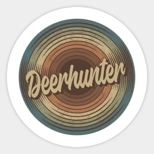 Deerhunter Vintage Vinyl Sticker